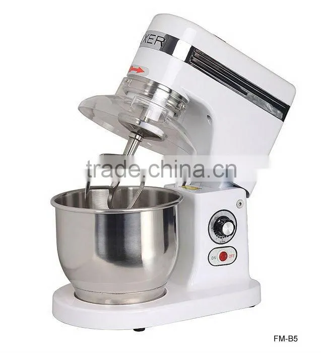 5L raisable head professional stand mixer
