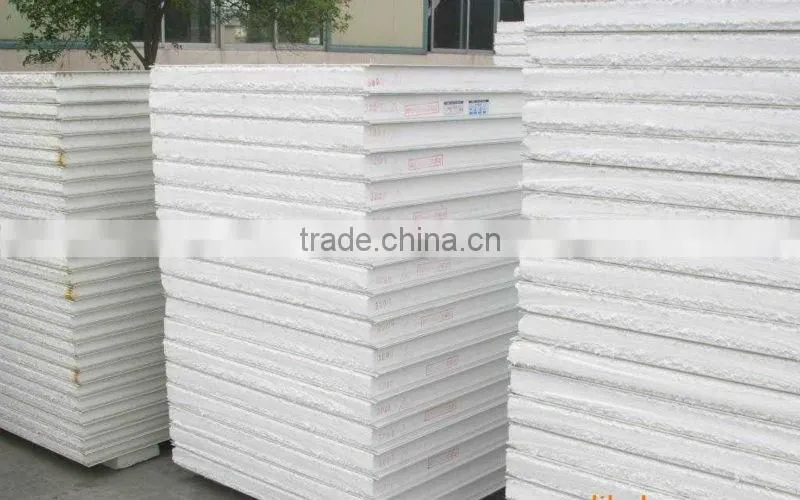 Lower price EPS sanwich roof panel wall panel, ceiling panel