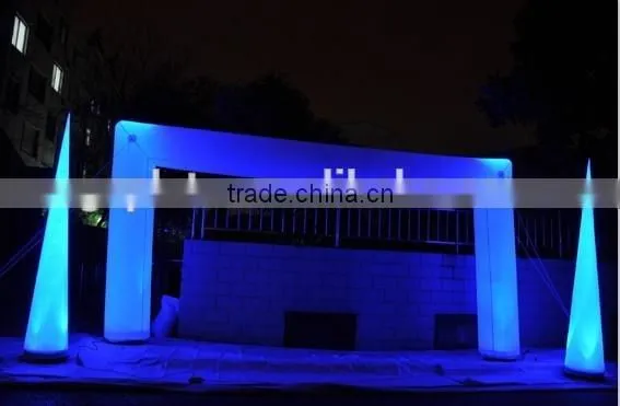 Wholesale cheap inflatable arch, colorful inflatable entrance arch for sale