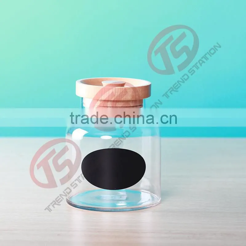 cute glass food storage jars