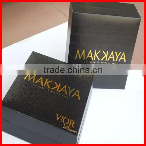 Bottom Price luxury Paper Black plastic jewelry box