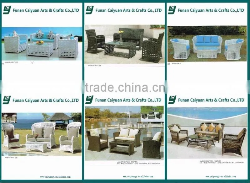 2015 new design plastic rattan waterproof hot sell leisure furniture outdoor