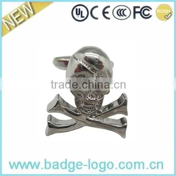 2016 Fashion Admiral Silver Metal Tie Clips