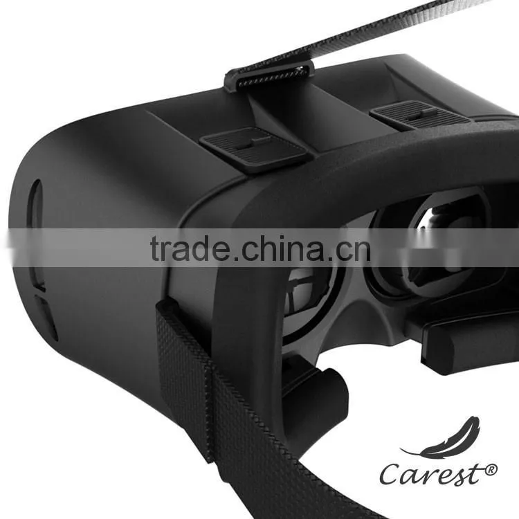 Wholesale VR BOX Helmet 3D Virtual Reality Headset 3D VR Glasses for 4 - 6 Inch Smartphone