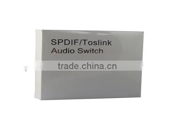 made in China SPDIF/TOSLINK Digital Optical Audio 3x1 Switcher for av amplifier with IR Remote