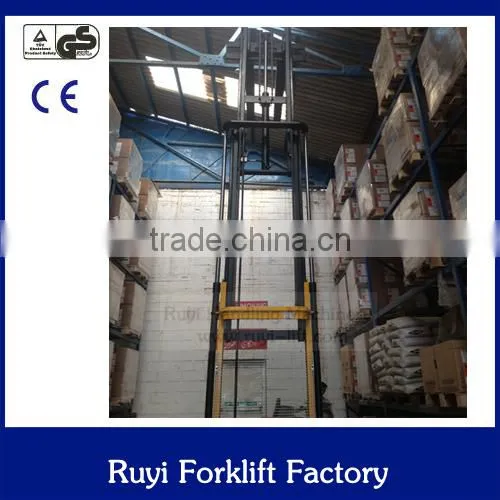 factory sell max. lift 5.5m reach forklift new reach stacker price