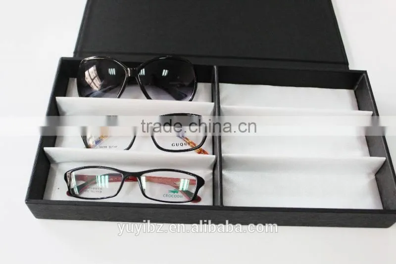 leather eyeglasses box exported display sunglasses storage box cardboard