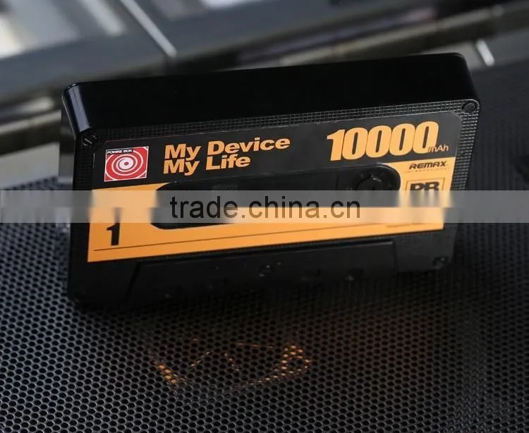 REMAX Power Bank 10000mAh Magnetic Tape Powerbank Portable Charger Dual USB With LED Light Power Bank For iphone Smartphone