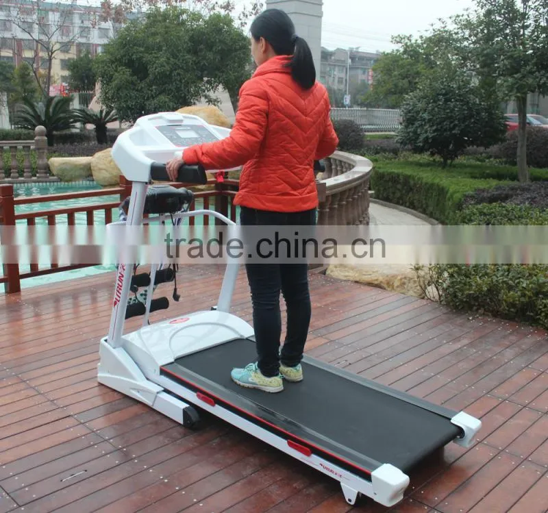 home use treadmill with Max. 130 kg user weight, 16KM speed, 2.5 HP AC /DC motor and auto incline