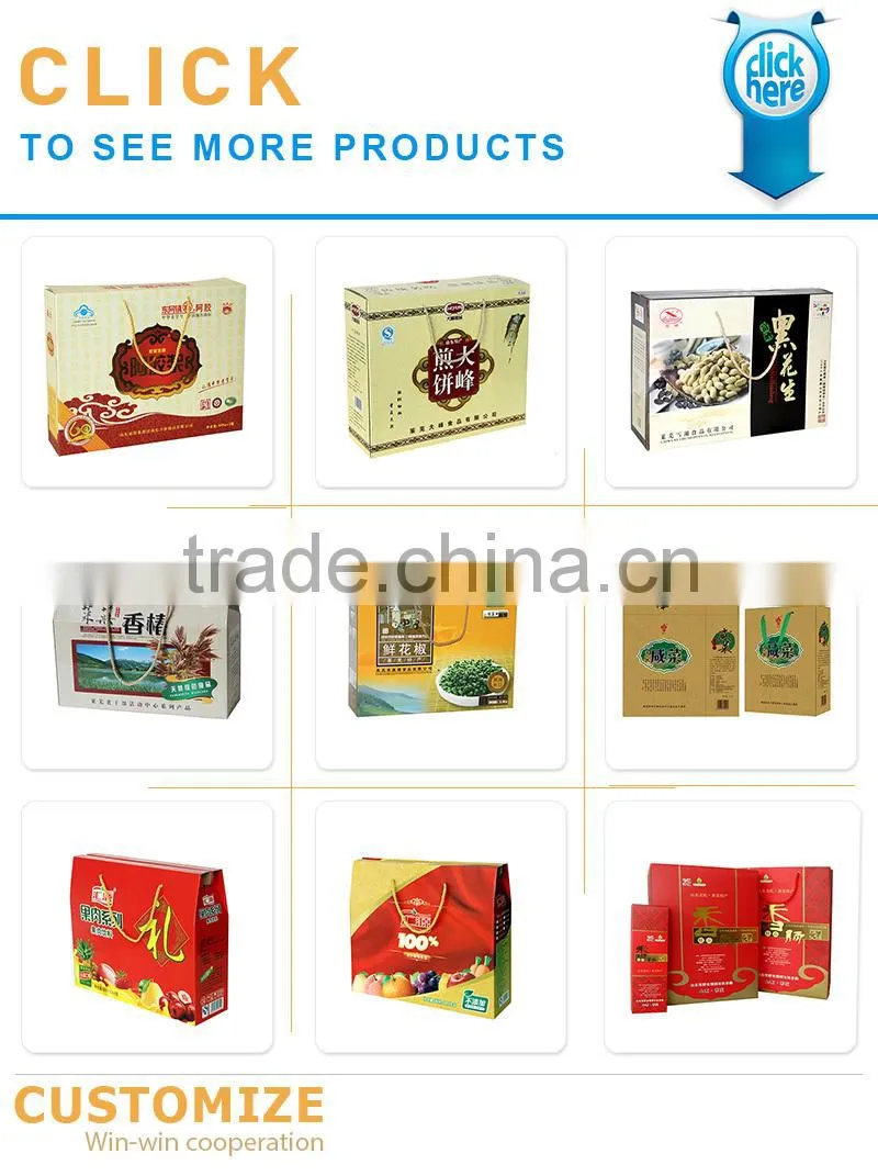 Custom Made Food Paper Box Printing