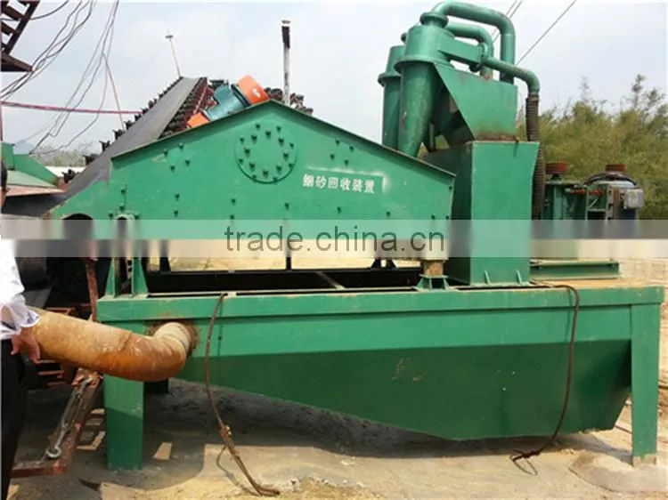 Effective High Quality Mud Sand Separator Sand Plant Equipment for waste recycling