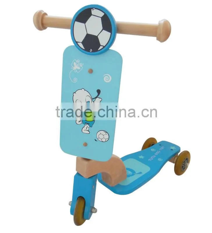 Kids Wooden scooter / wood toy