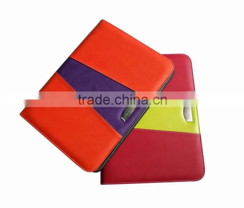 2015 new 6 ring leather organizer agenda organizer notebook
