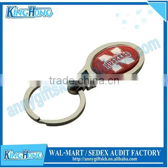 Dog tag bottle opener customized printing metal key chain