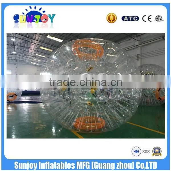 SUNJOY 2016 new designed inflatable zorb ball, inflatable ball, inflatable roller orb/ ball for sale