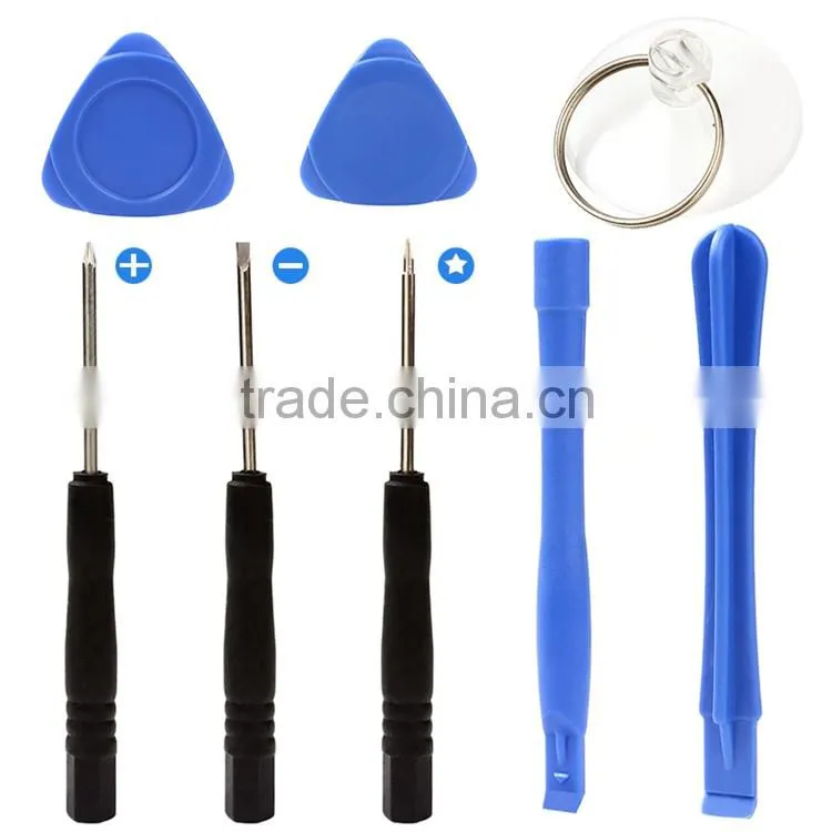 8 in 1 opening repair tool kit the hand phone/cell phone repair tool Set Screwdrivers Kit
