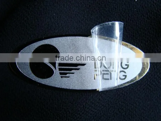High quality custom metal logo plate