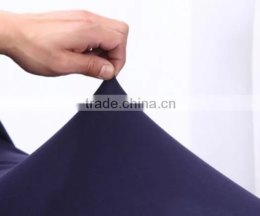 Popular elastic stretch leather sofa slipcover sapphire blue008