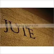 PE cover burlap fabric jute fabric