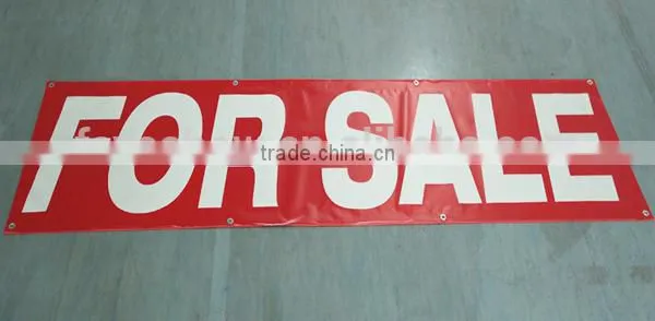 550D Black Backside Vinyl Hanging Banner
