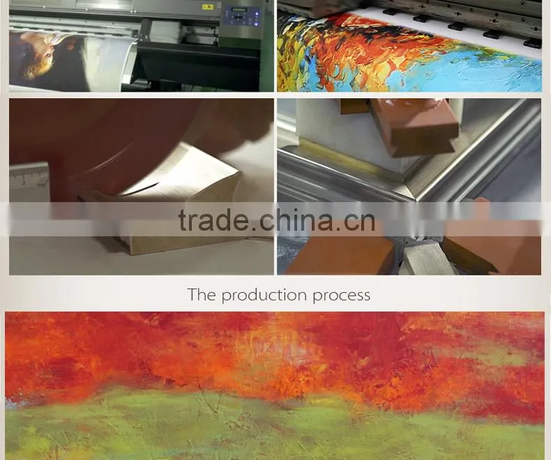 2015 popular abstract oil painting for wall decoration