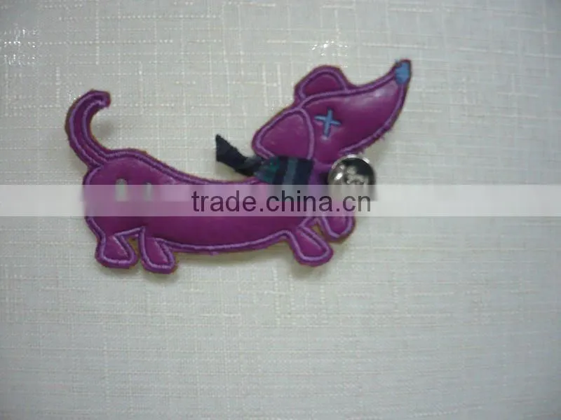lovely pig patch embroidery for garments