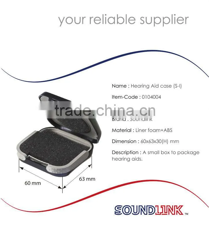 new hearing aid cases from Soundlink