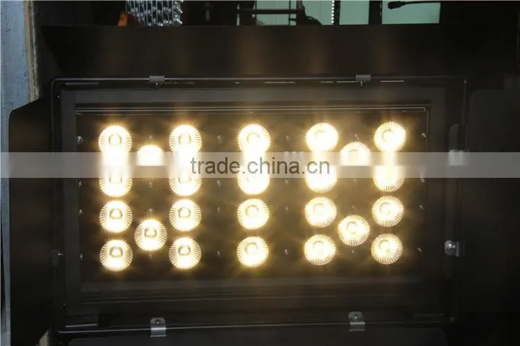 professional stage ground row light 24pcs 5W White led wall washer light
