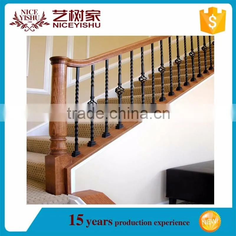 wrought iron stair handrail / stainless steel handrail bracket for sale