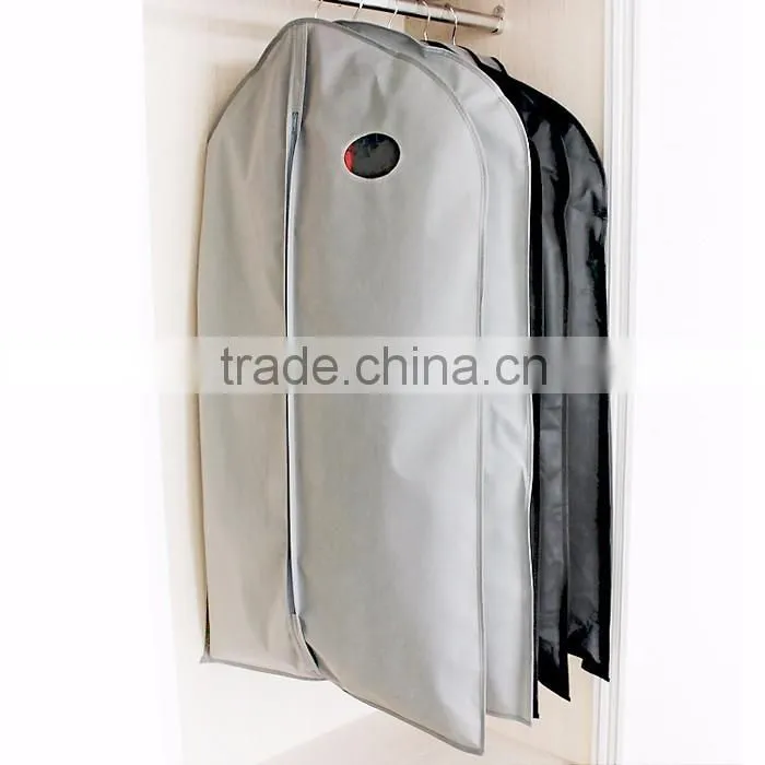 High Quality Fabric Zippered Garment Dress Shopping Storage Suit Bag