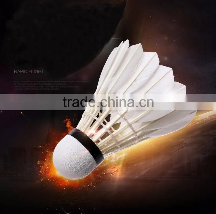 2016 cheapest feather shuttlecock badminton & shuttlecock badminton