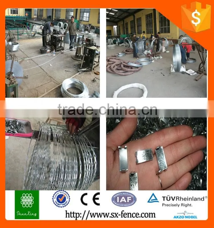 Razor Wire Prison Fence/Razor Barbed Wire Fence sale in High Quality