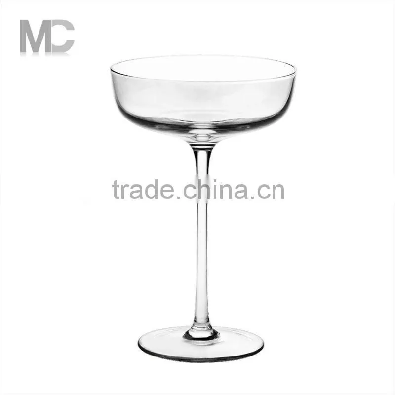 Wholesale Unique Cheap Wedding Coupe Clear Champagne Glass