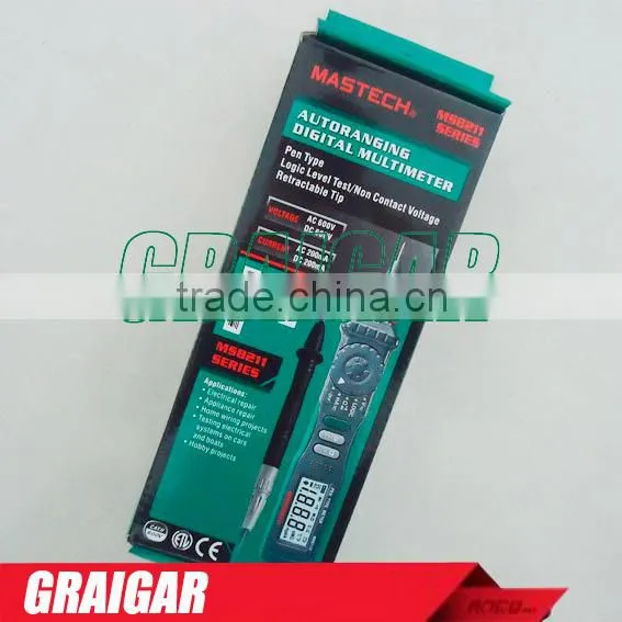 MS8211D Digital Multimeter Pen Type AC/DC Meter Tester
