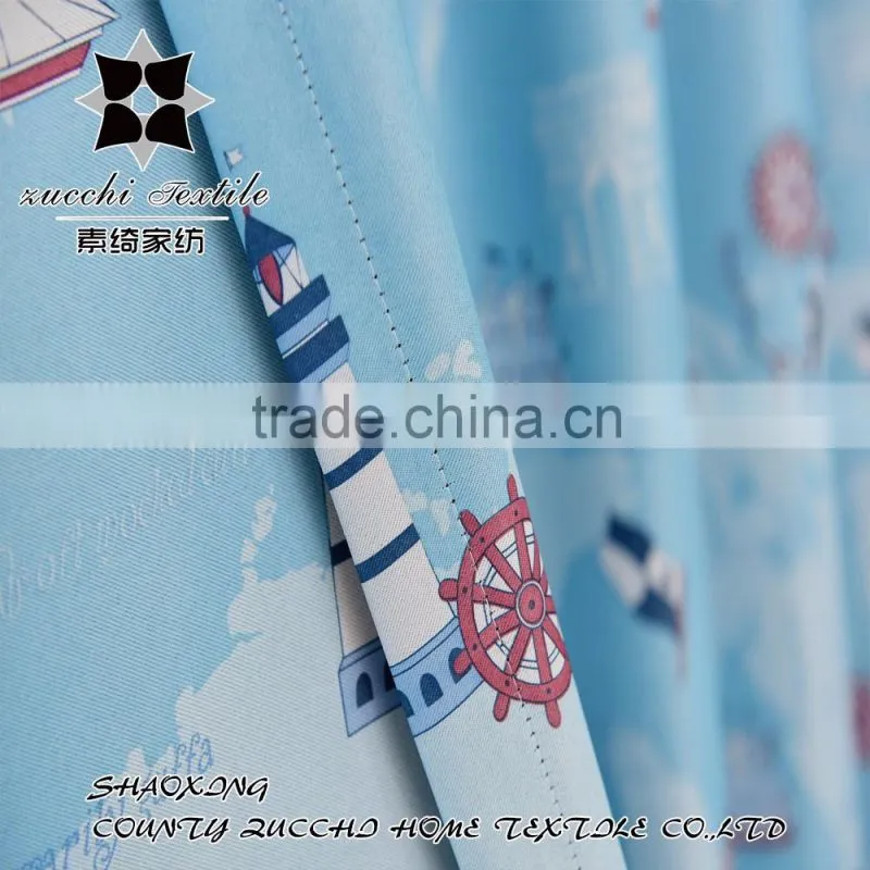 Environmental Protection Printing Cartoon Curtain for Childern