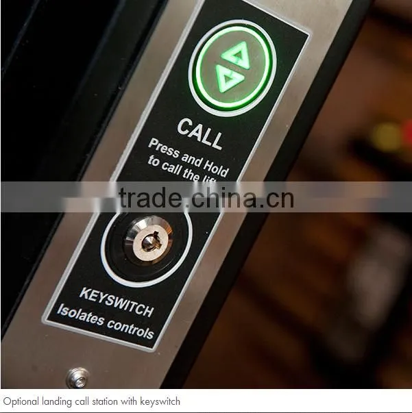 Hot sale True win high duty steel Accessible verticla lifts for wheel chair