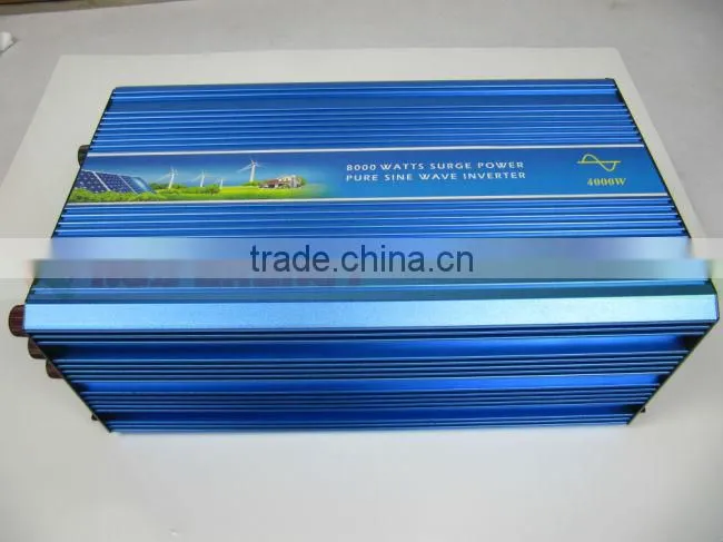 Wind generator inverter 4000W off grid pure sine wave, used for wind turbine and solar panel.