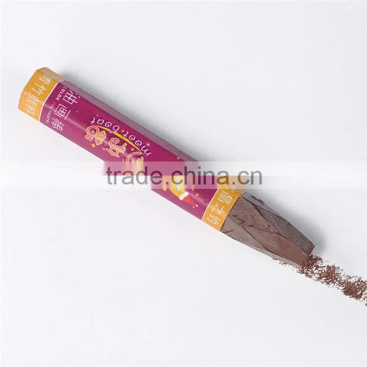 Hot sale fancy mini kids wax crayon set 36 colors, custom multi color stackable wax crayon for kids