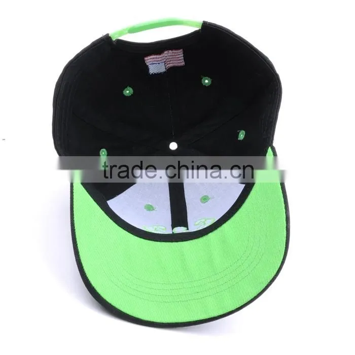 fashion adjustable sport baseball black caps