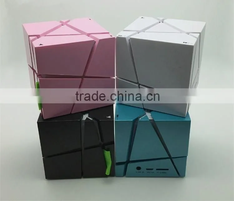 Creative 3D Design Super Bass Bluetooth Speakers NEW Rubik's cube, OEM Colors/ Box/ Logo/ Manual Welcomed!