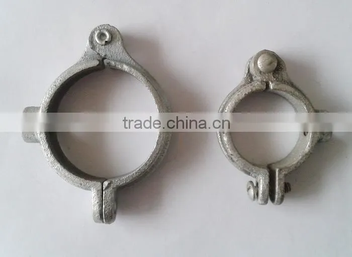 High quality carbon steel and plastic pipe clamp