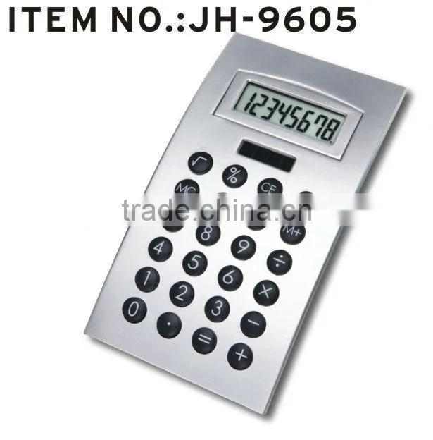 Ipad shape 8-digit promotional desktop calculator touch