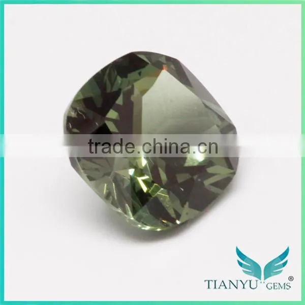 Wuzhou Gems Processing Loose Synthetic #149 Light Green Nano Spinel
