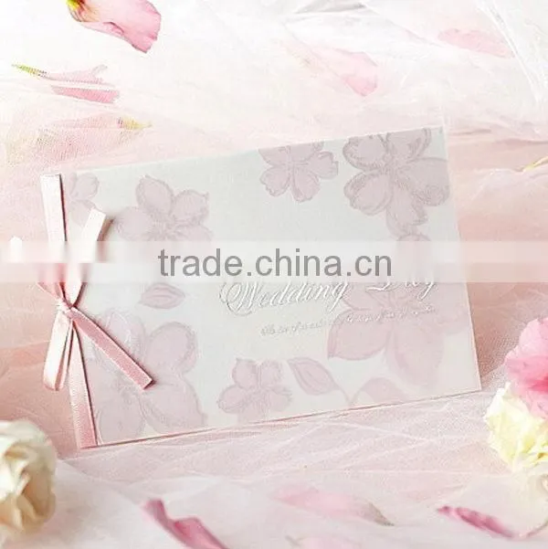 Top quality useful 2014 fashion wedding invitation card