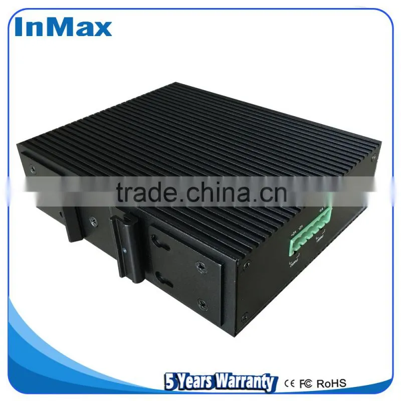 Wide temperature Full Gigabit Unmanaged 5 ports PoE Industrial grade Ethernet Switches P505A