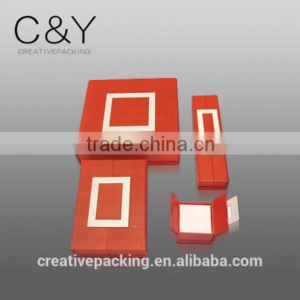 High end pu leather perfume gift boxes for wholesale dongguan