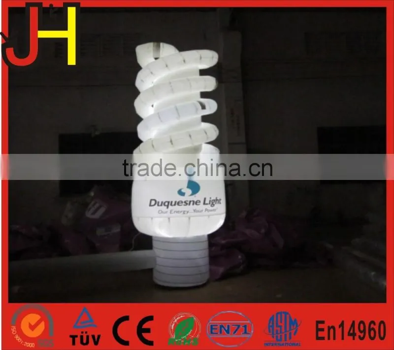 2016 New style product inflatable light bulb, advertising inflatable bulb
