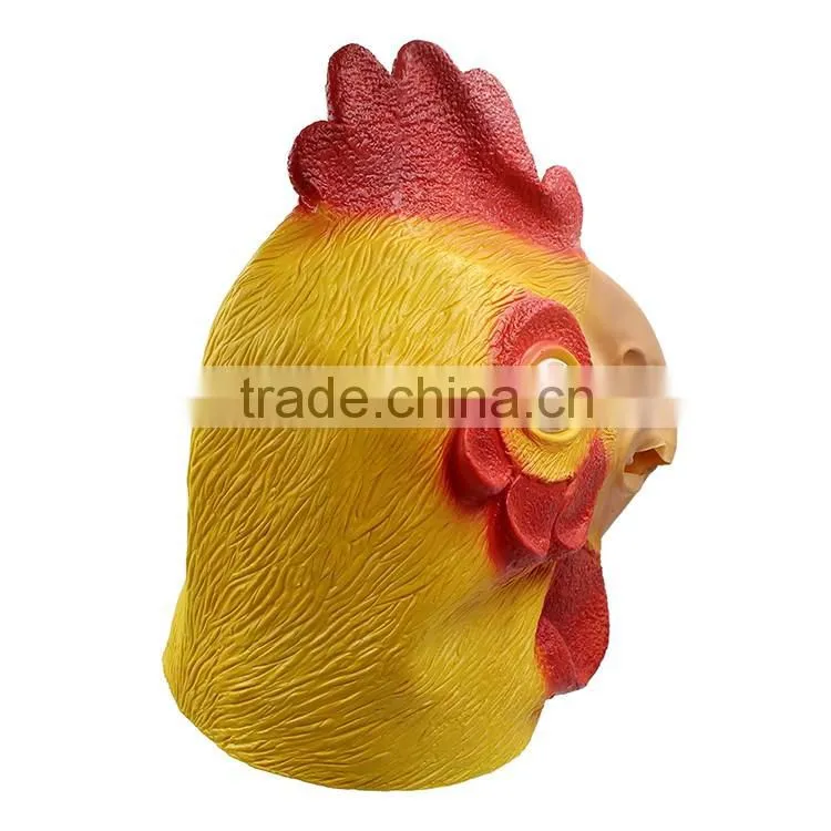 China Wholesale Halloween costumes animal cock head mask