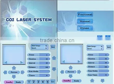 2015 Protable Laser fractional Co2 laser treatment acne scars and vaginal tightening machine