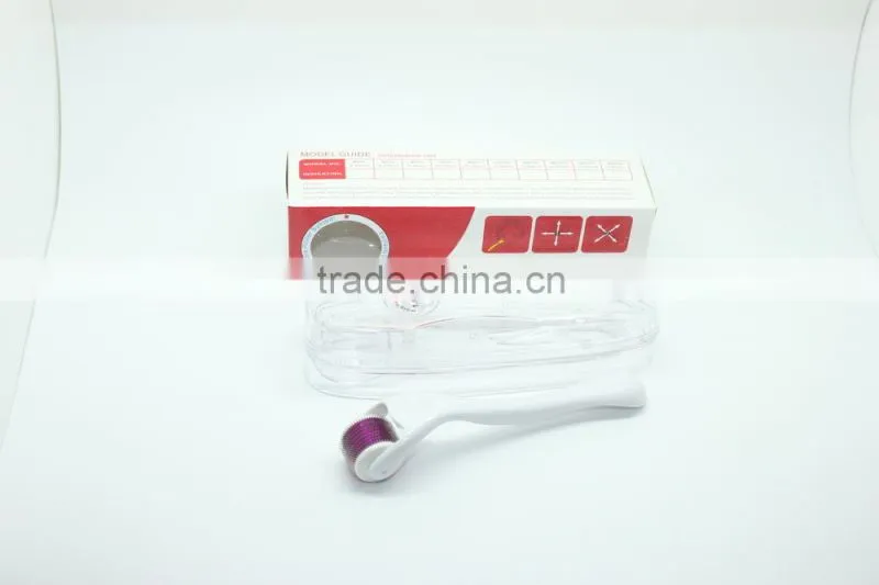 dermaroller factory supply 540 needles titanium micro derma roller with CE